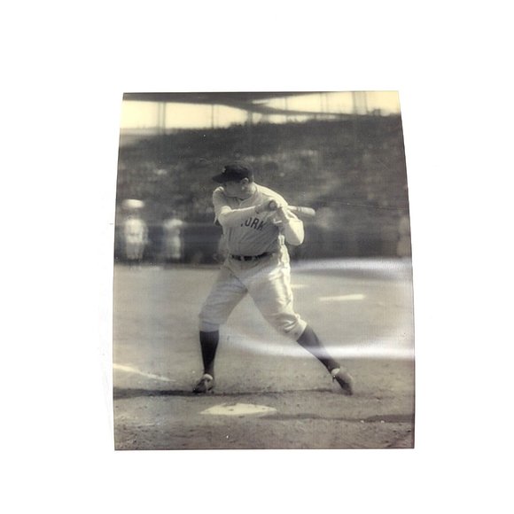 Babe Ruth Baseball New York Yankees Reprint Photo Test 3d 3-d Photograph BW - Picture 2 of 8
